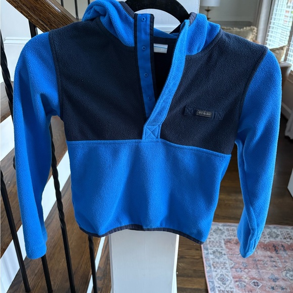 Columbia Other - Columbia Kids Blue Fleece pull over Hoodie